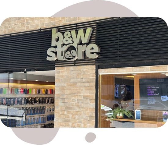 Fachada da B&W Store